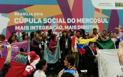 Cúpula Social aprova declaração para maior integração dos povos