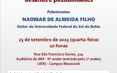 Palestra Universidade contemporânea: desafios e possibilidades