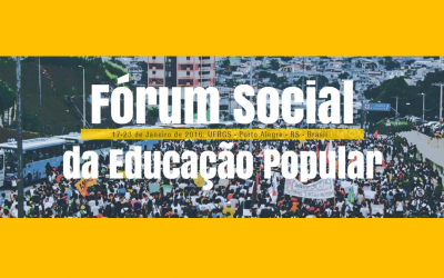 FSEPop promove debate sobre Educação Popular no mundo atual