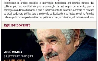 Aula Inaugural do Curso Internacional América Latina: cidadania, direitos e igualdade