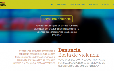 Lançada plataforma para denúncia de violações de direitos na mídia