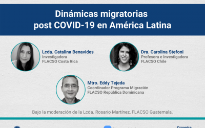 V Conferência do Sistema Flacso: Dinâmicas migratórias pós-COVID-19 na América Latina