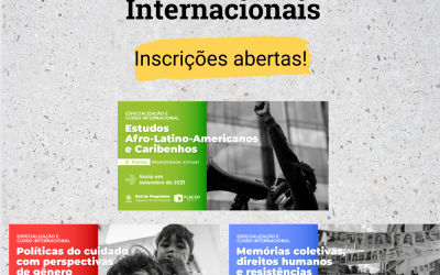 Inscrições Abertas: Especializações e Cursos Internacionais